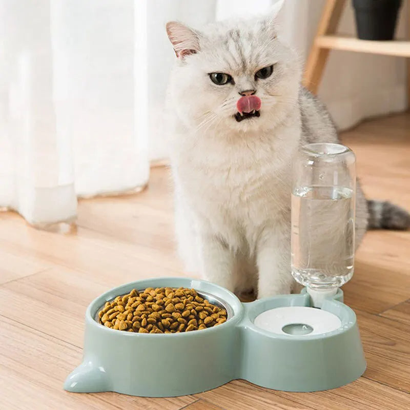 Automatic Pet Water And Food Fountain For Cats And Dogs