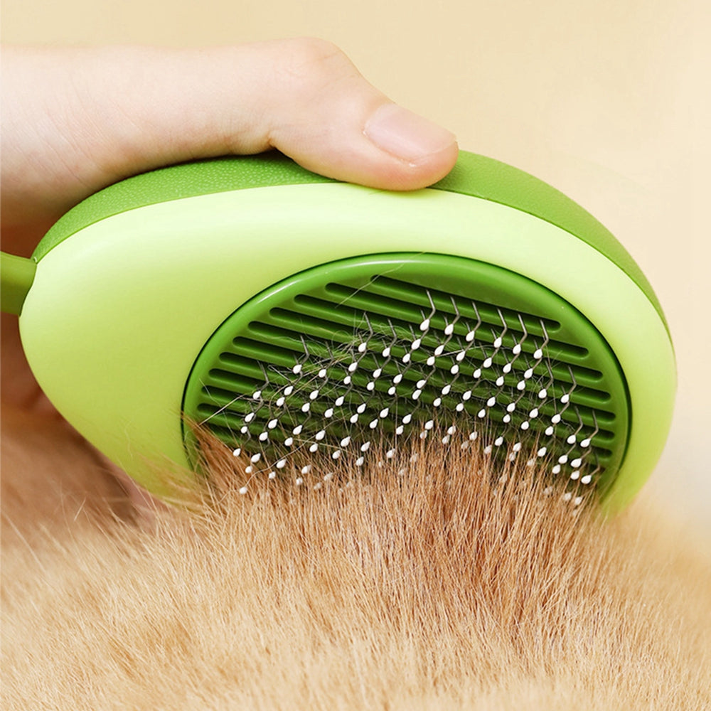 Creative Cat Grooming Comb with Self-Cleaning