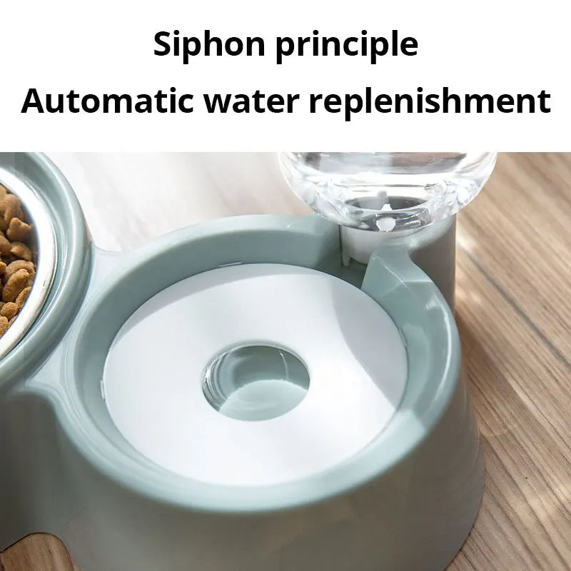 Automatic Pet Water And Food Fountain For Cats And Dogs