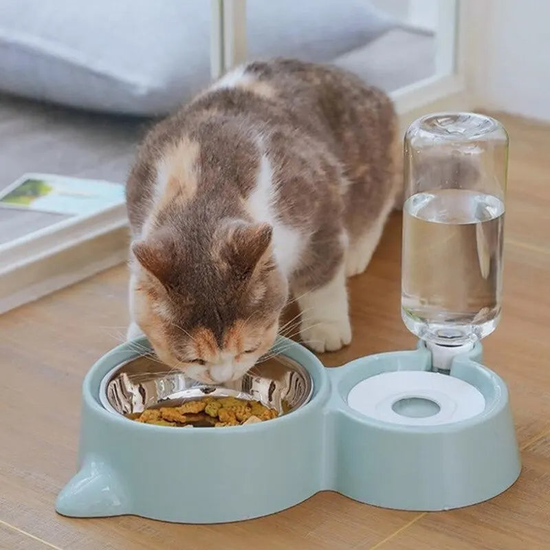 Automatic Pet Water And Food Fountain For Cats And Dogs