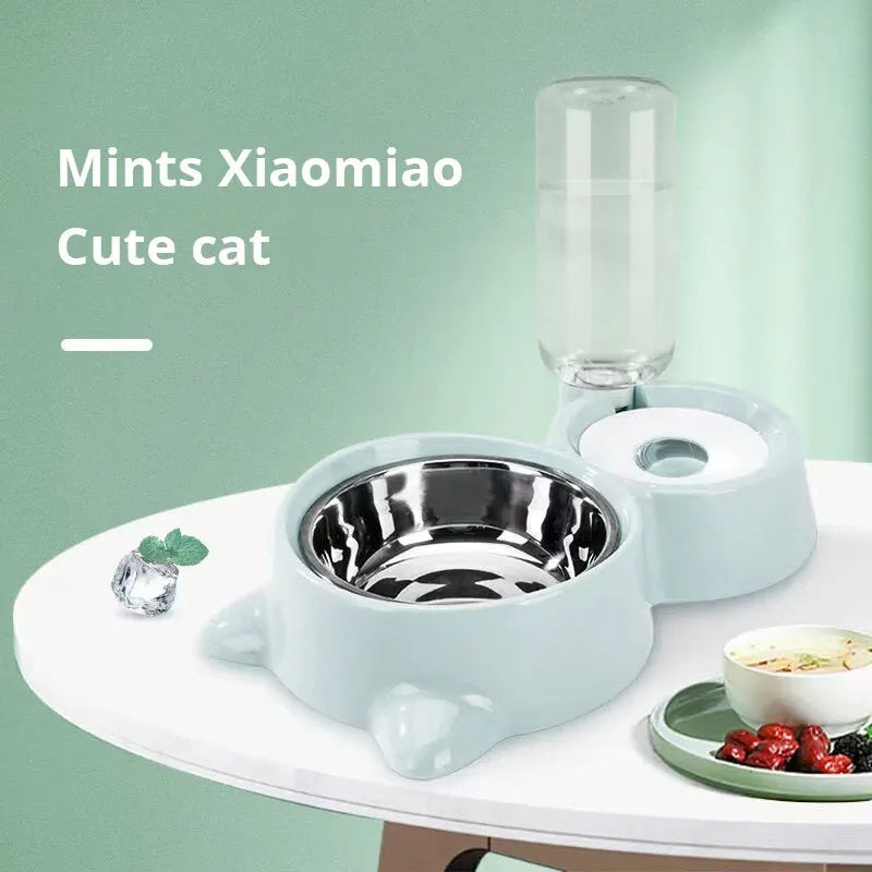 Automatic Pet Water And Food Fountain For Cats And Dogs