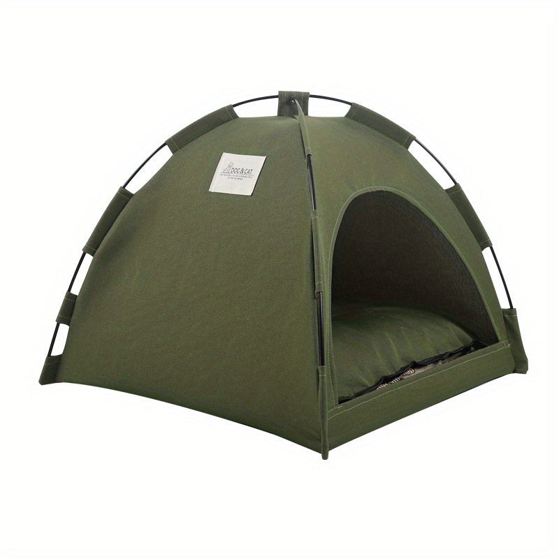 Cat Tent Bed with Removable Soft Pad
